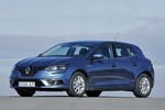 Renault M&eacute;gane dCi 110 ZEN Turismo Azul Berl&iacute;n Exterior Lateral-Frontal 5 puertas
