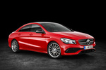 Mercedes-Benz CLA 200 d 4MATIC (136 CV) Gama CLA Turismo Rojo Jupiter Exterior Frontal-Lateral 4 puertas