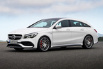 Mercedes-Benz CLA AMG 45 (381 CV) AMG 45 Turismo familiar Blanco Diamante Metalizado Exterior Lateral-Frontal 4 puertas