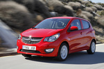 Opel KARL Gama KARL Selective Turismo Rojo Solar Exterior Frontal-Lateral 5 puertas