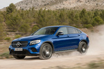 Mercedes-Benz GLC Coup&eacute; Gama GLC Coup&eacute; AMG Line exterior con Paquete Night Todo terreno Azul Brillante Exterior Frontal-Lateral 5 puertas