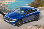 Mercedes-Benz GLC Coup&eacute; Gama GLC Coup&eacute; AMG Line exterior con Paquete Night Todo terreno Azul Brillante Exterior Frontal-Lateral-Cenital 5 puertas