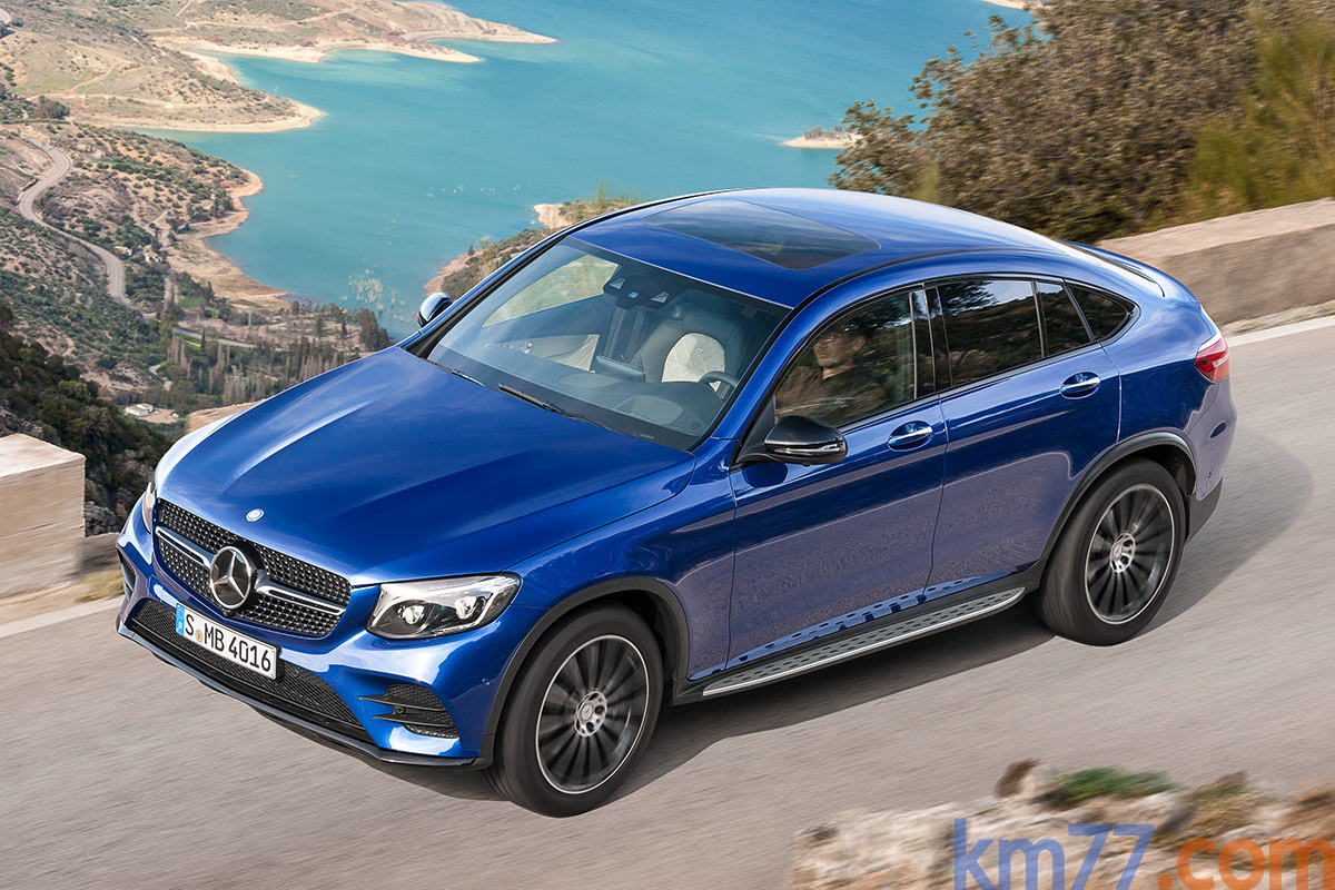 Glc coupe электромобиль