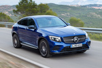 Mercedes-Benz GLC Coup&eacute; Gama GLC Coup&eacute; AMG Line exterior con Paquete Night Todo terreno Azul Brillante Exterior Frontal-Lateral 5 puertas