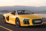 Audi R8 V10 Spyder V10 Spyder Descapotable Amarillo Vegas Exterior Lateral-Frontal 2 puertas