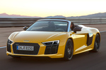 Audi R8 V10 Spyder V10 Spyder Descapotable Amarillo Vegas Exterior Frontal-Lateral 2 puertas
