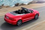 Audi A3 Gama A3 Cabrio S-line A3 Cabrio Descapotable Rojo Misano Exterior Cenital-Posterior-Lateral 2 puertas
