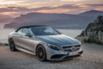 Mercedes-Benz Clase S 63 AMG 4MATIC  Gama Clase S Cabriolet Descapotable Gris Monza Magno AMG Exterior Frontal-Lateral 2 puertas