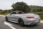 Mercedes-Benz Clase S 63 AMG 4MATIC  Gama Clase S Cabriolet Descapotable Gris Monza Magno AMG Exterior Lateral-Posterior 2 puertas