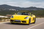 Porsche 718 Gama Boxster Gama Boxster Descapotable Amarillo Racing Exterior Lateral-Frontal 2 puertas