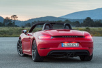 Porsche 718 Boxster S Gama Boxster Descapotable Rojo Guardia Exterior Lateral-Posterior 2 puertas
