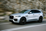 Jaguar F-PACE 2.0 i4D 180 CV AWD R Sport Todo terreno Rhodium Silver Exterior Frontal-Lateral 5 puertas