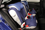 Toyota Prius Gama Prius Gama Prius Turismo Azul Cobalto Interior Silla infantil 5 puertas