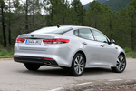 KIA Optima 1.7 CRDi 141 CV Eco-Dynamics Emotion Turismo Silky Silver Exterior Posterior-Lateral 4 puertas