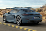 Porsche 718 Gama Cayman Gama Cayman Coup&eacute; Azul Grafito Exterior Lateral-Posterior 3 puertas