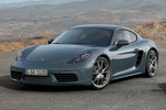 Porsche 718 Gama Cayman Gama Cayman Coup&eacute; Azul Grafito Exterior Lateral-Frontal 3 puertas