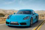 Porsche 718 Cayman S Cayman S Coup&eacute; Azul Miami Exterior Lateral-Frontal 3 puertas