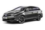 Toyota Auris Gama Auris Touring Sports Gama Auris Touring Sports Turismo familiar Gris meteoro Exterior Frontal-Lateral 5 puertas