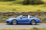 Porsche 911 Targa 4S Targa 4S Descapotable Azul Zafiro Metalizado Exterior Lateral 2 puertas