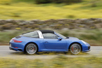 Porsche 911 Targa 4S Targa 4S Descapotable Azul Zafiro Metalizado Exterior Lateral 2 puertas