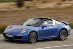 Porsche 911 Targa 4S Targa 4S Descapotable Azul Zafiro Metalizado Exterior Cenital-Frontal-Lateral 2 puertas