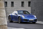 Porsche 911 Targa 4S Targa 4S Descapotable Azul Zafiro Metalizado Exterior Lateral-Frontal 2 puertas