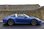 Porsche 911 Targa 4S Targa 4S Descapotable Azul Zafiro Metalizado Exterior Lateral 2 puertas