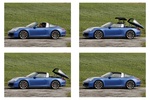 Porsche 911 Targa 4S Targa 4S Descapotable Azul Zafiro Metalizado Exterior Techo solar 2 puertas