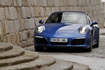 Porsche 911 Targa 4S Targa 4S Descapotable Azul Zafiro Metalizado Exterior Frontal-Lateral 2 puertas