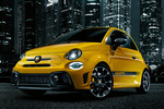 Abarth 595 1.4 T-jet 165 CV 595 Competizione Turismo Amarillo Modena Exterior Frontal-Lateral 3 puertas