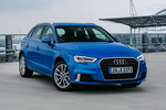 Audi A3 Gama A3 Sportback S-line A3 Sportback Turismo Azul Ara Exterior Frontal-Lateral 5 puertas