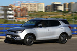 SsangYong XLV D16T 115 CV Premium Monovolumen Silent Silver Exterior Frontal-Lateral 5 puertas