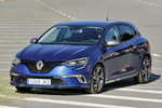 Renault M&eacute;gane TCe 205 GT Turismo Azul Rayo Exterior Lateral-Frontal-Cenital 5 puertas