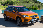 SEAT Ateca Gama Ateca 4Drive Xcellence Plus Todo terreno Naranja Samoa Exterior Lateral-Frontal 5 puertas