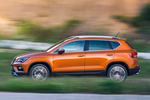 SEAT Ateca Gama Ateca 4Drive Xcellence Plus Todo terreno Naranja Samoa Exterior Lateral 5 puertas