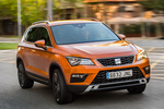 SEAT Ateca Gama Ateca 4Drive Xcellence Plus Todo terreno Naranja Samoa Exterior Lateral-Frontal 5 puertas