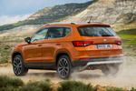 SEAT Ateca Gama Ateca 4Drive Xcellence Plus Todo terreno Naranja Samoa Exterior Lateral-Posterior 5 puertas