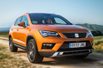 SEAT Ateca Gama Ateca 4Drive Xcellence Plus Todo terreno Naranja Samoa Exterior Lateral-Frontal 5 puertas