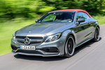 Mercedes-Benz Clase C AMG C 63 S Cabrio AMG C 63 S Cabrio Descapotable Gris selenita metalizado Exterior Frontal-Lateral 2 puertas