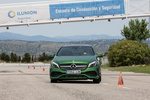 Mercedes-Benz Clase A 200 d AMG Line Turismo Verde Elba&iacute;ta Metalizado Exterior Lateral-Frontal 5 puertas