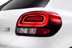 Citro&euml;n C3 Gama C3 Shine Turismo Blanco Banquise con Rojo Aden Exterior Pilotos 5 puertas