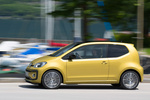 Volkswagen up! 1.0 TSI 90 CV High up! Turismo Amarillo Miel metalizado Exterior Lateral 3 puertas
