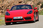 Porsche 718 Boxster S Boxster S Descapotable Rojo Guardia Exterior Frontal-Lateral 2 puertas