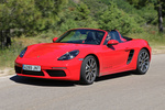 Porsche 718 Boxster S Boxster S Descapotable Rojo Guardia Exterior Frontal-Lateral 2 puertas