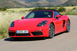 Porsche 718 Boxster S Boxster S Descapotable Rojo Guardia Exterior Frontal-Lateral 2 puertas