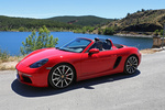 Porsche 718 Boxster S Boxster S Descapotable Rojo Guardia Exterior Frontal-Lateral 2 puertas