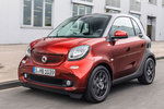 smart fortwo BRABUS BRABUS Turismo Evening Red Exterior Lateral-Frontal 3 puertas