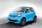 smart fortwo BRABUS BRABUS Descapotable Light Blue Metallic Exterior Lateral-Frontal-Cenital 2 puertas