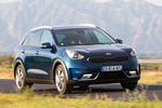 KIA Niro 1.6 HEV Gama Niro Todo terreno Cerulean Blue Exterior Lateral-Frontal 5 puertas