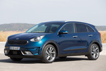 KIA Niro 1.6 HEV Gama Niro Todo terreno Cerulean Blue Exterior Frontal-Lateral 5 puertas